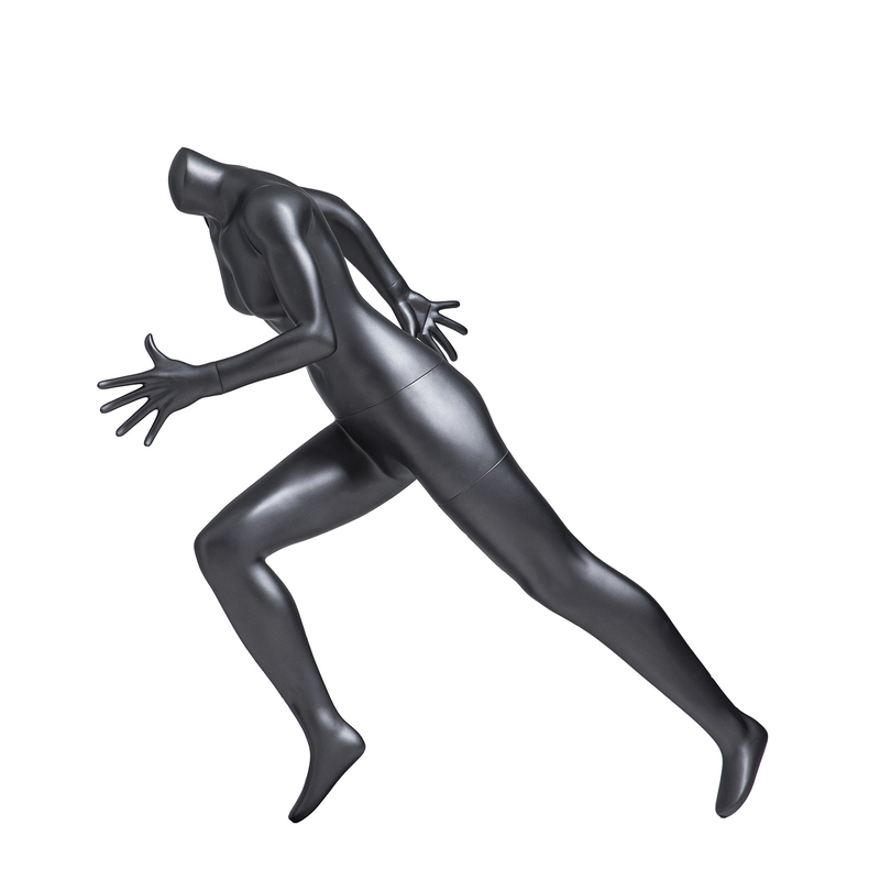 Pose de course sans tête mannequin féminin couleur personnalisée pour les vêtements de sport