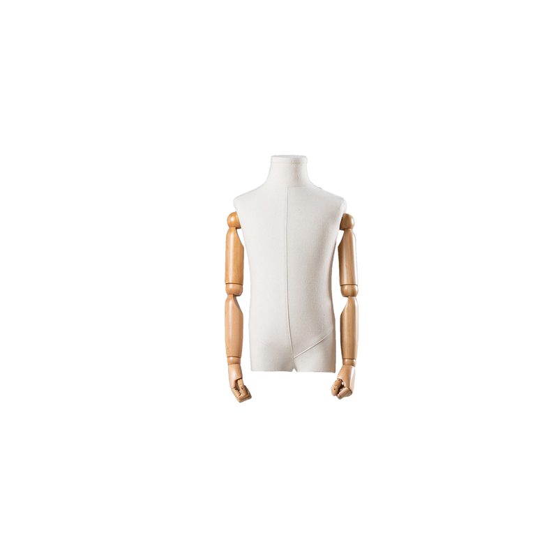 Affichage des vêtements Corps moitié Torsé mannequin 54cm Taille personnalisation de couleur
